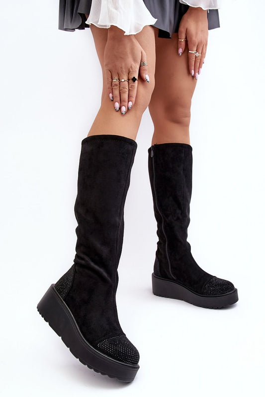  Laarzen met sleehak model 189376 Step in style 