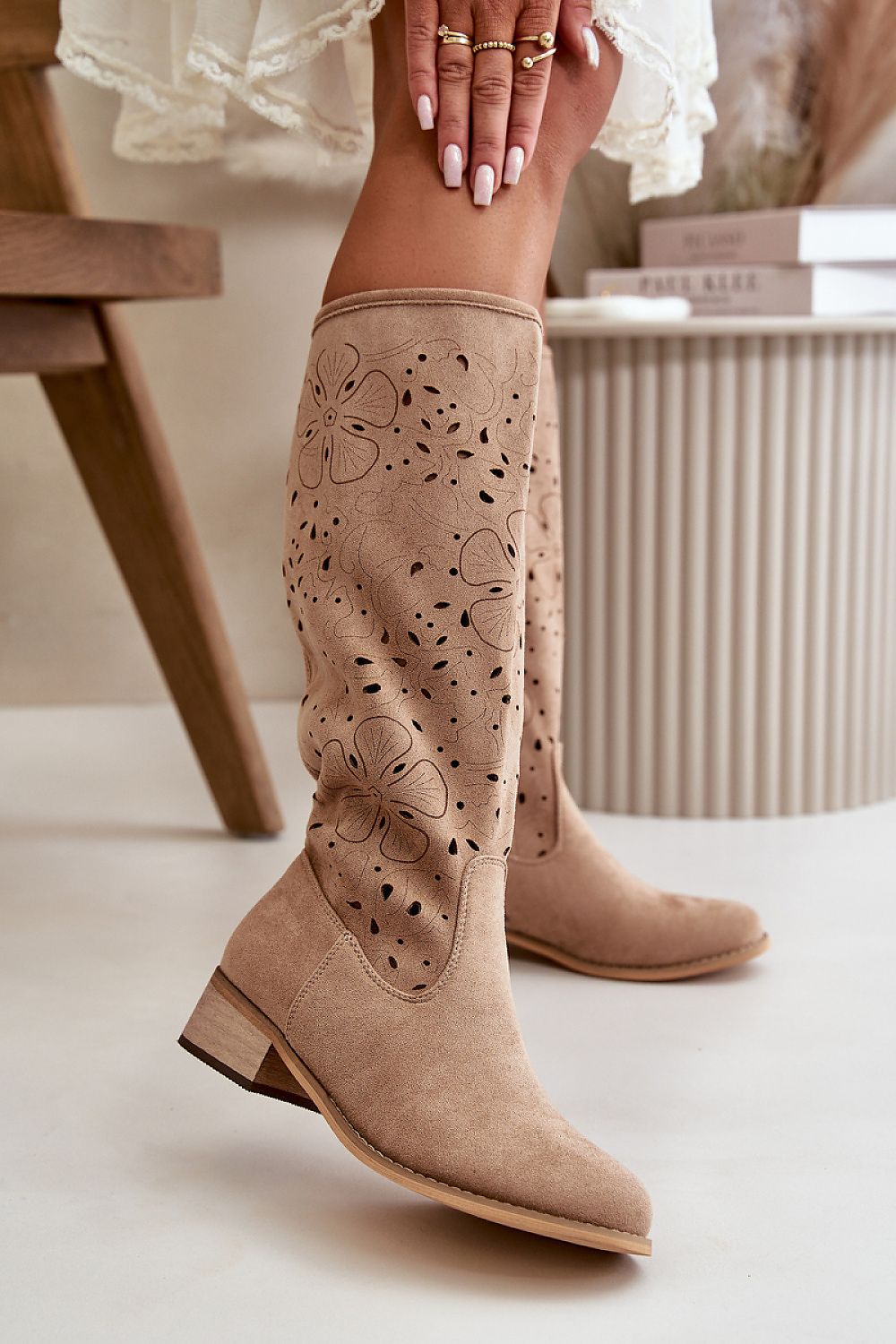  Opengewerkte laarzen model 199133 Step in style 