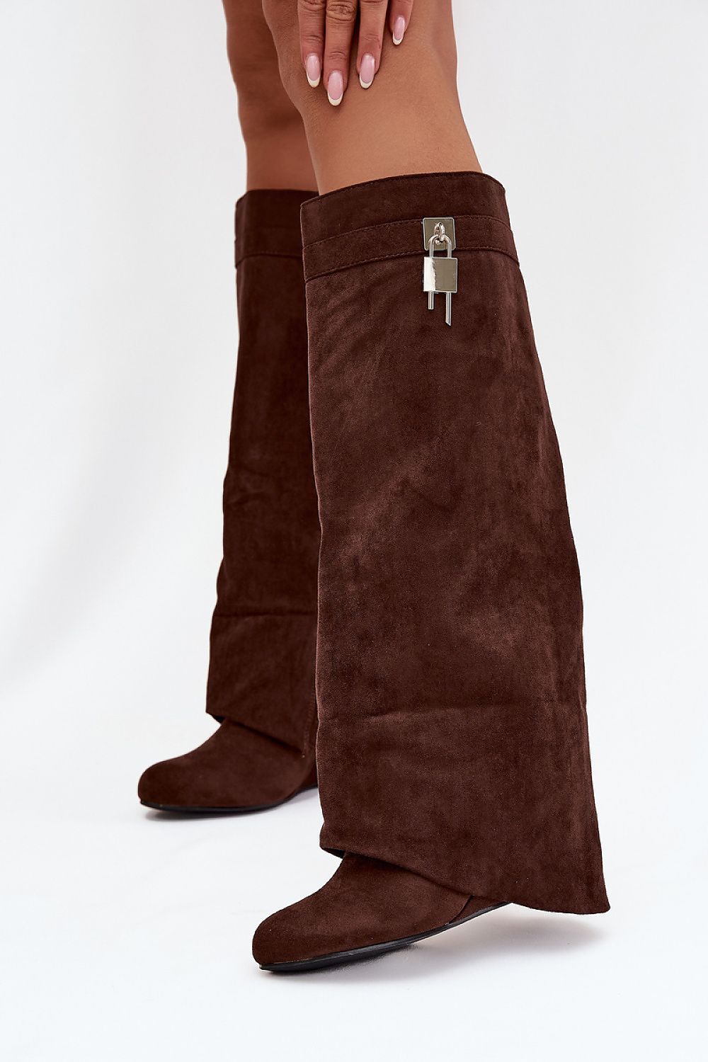  Laarzen met sleehak model 217758 Step in style 